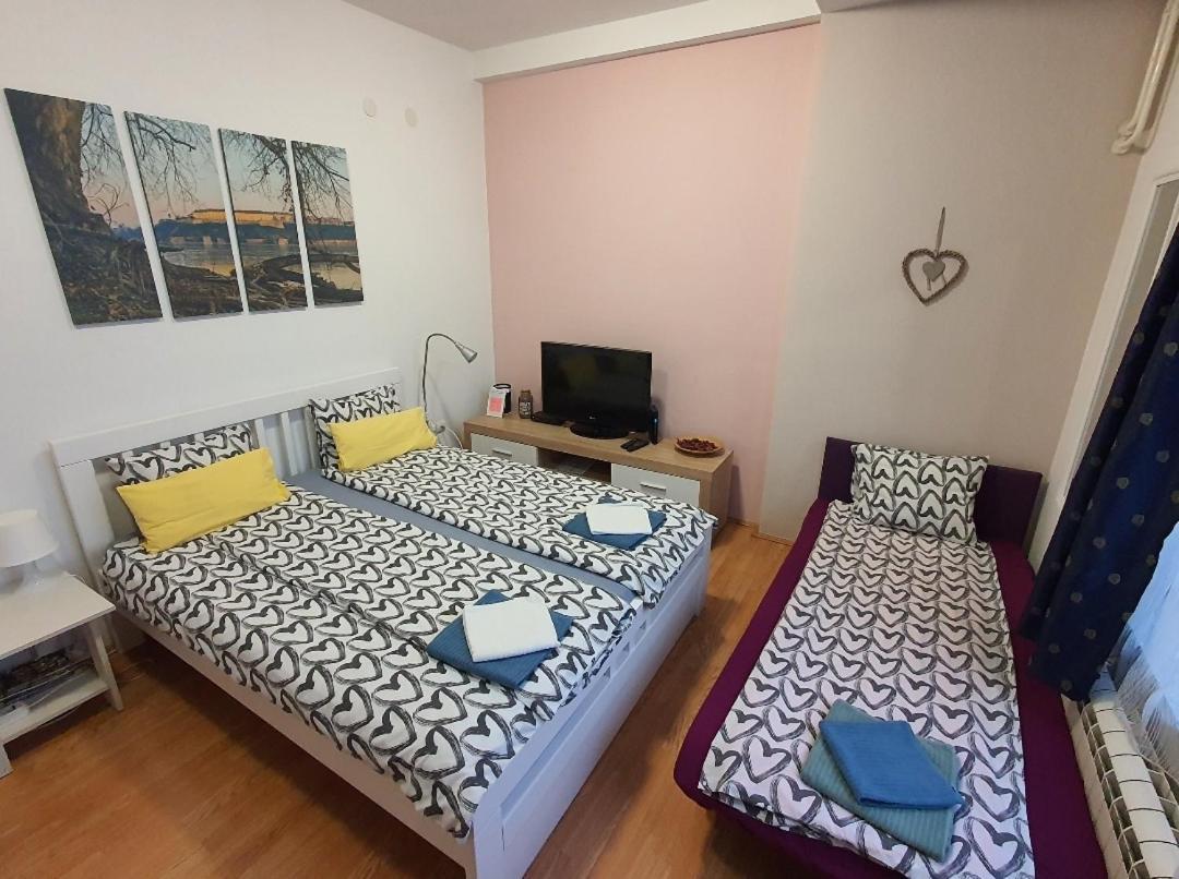 Studio Apartman Ld U Strogom Centru Novi Sad Exteriér fotografie